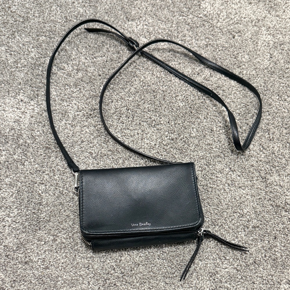 Vera Bradley Elegant Black Crossbody Bag